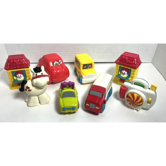 Vintage McDonald's Happy Meal Toys 8 Mixed‎ Lot Fisher Price - Picture 1 of 1